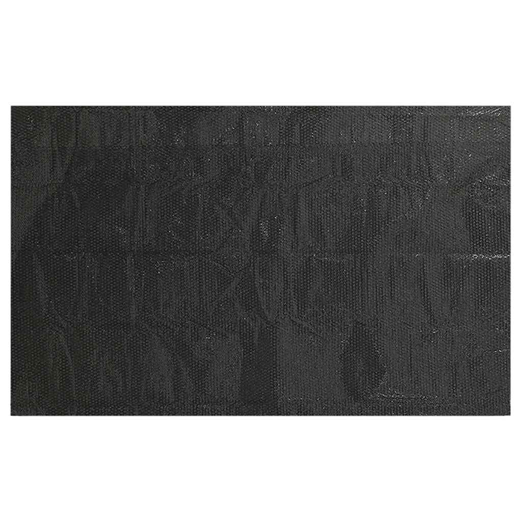 Floating Rectangular PE Solar Pool Film 10 x 5 m Black