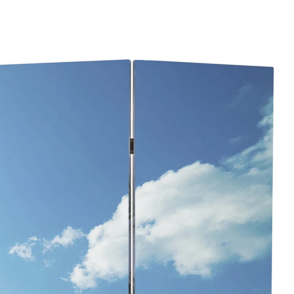 Folding Room Divider Print 217x170cm Beach