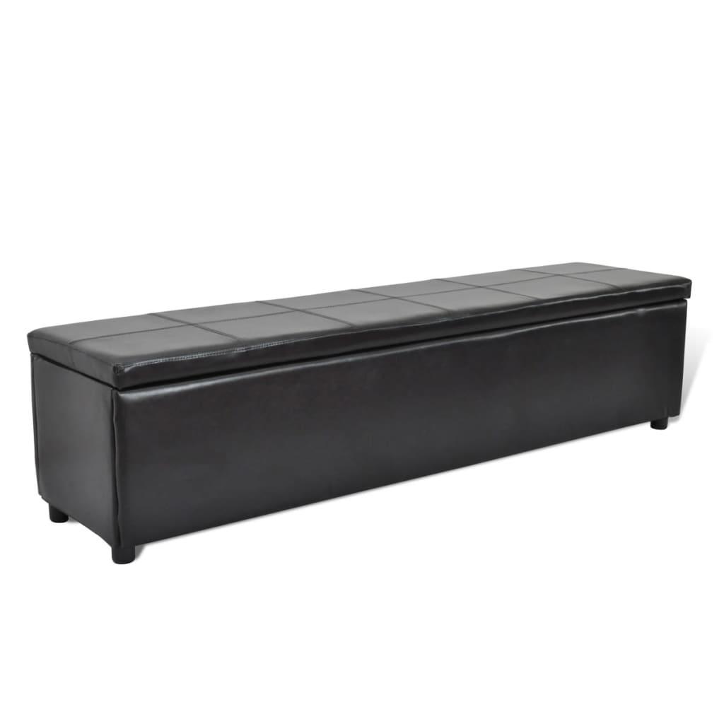Storage Bench Black Large Size