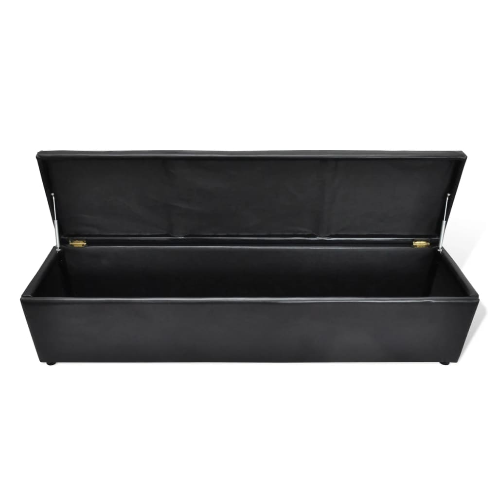 Storage Bench Black Large Size