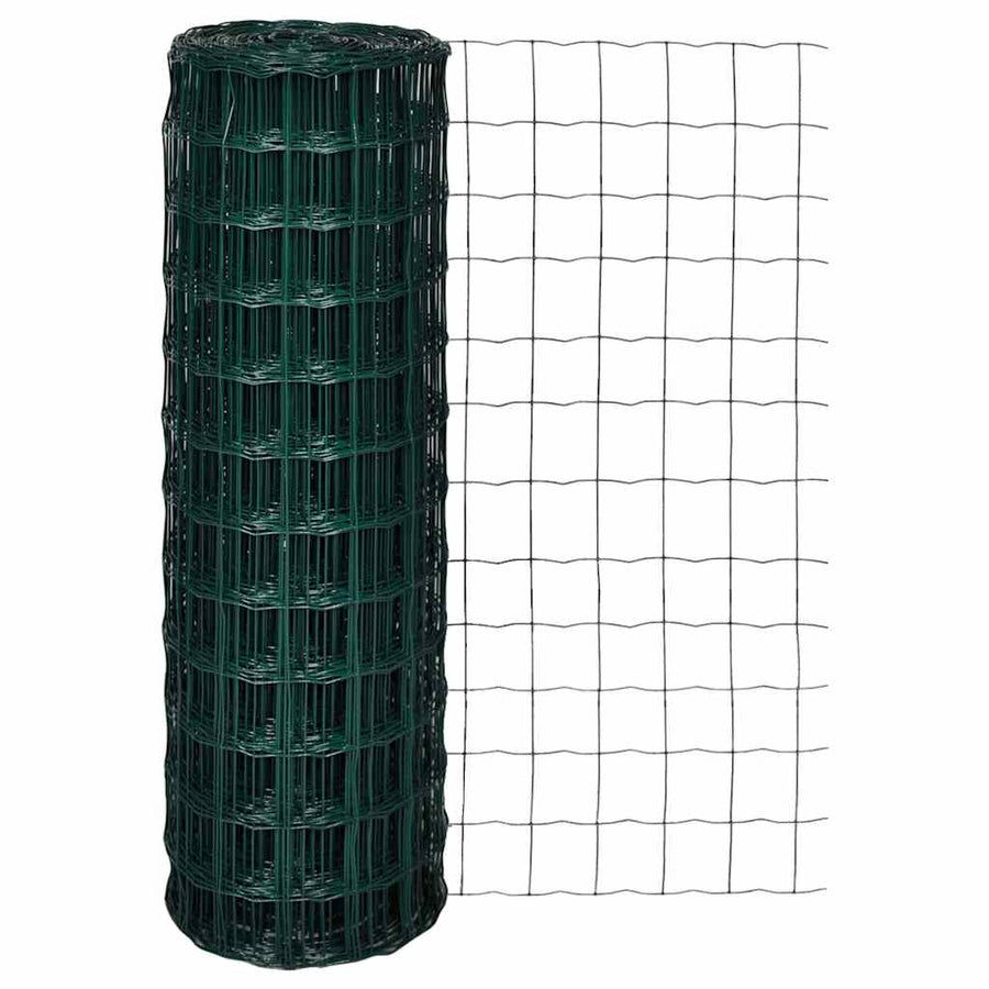 Euro Fence Steel 10 x 1.2 m Green