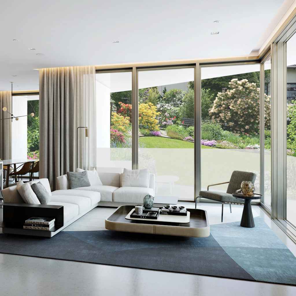 Window Film Frosted Grey 0,9x5 m PVC