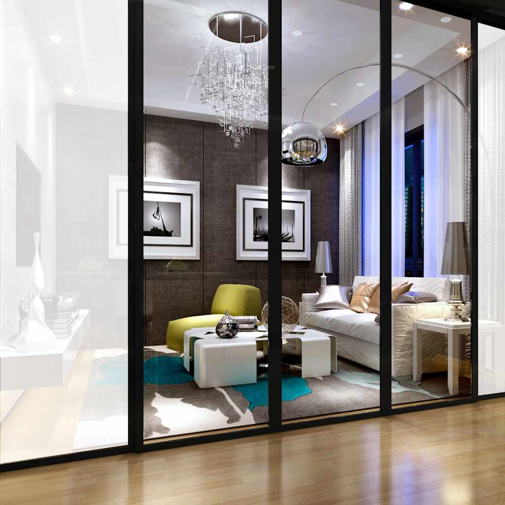 Window Film Frosted Grey 0,9x10 m PVC