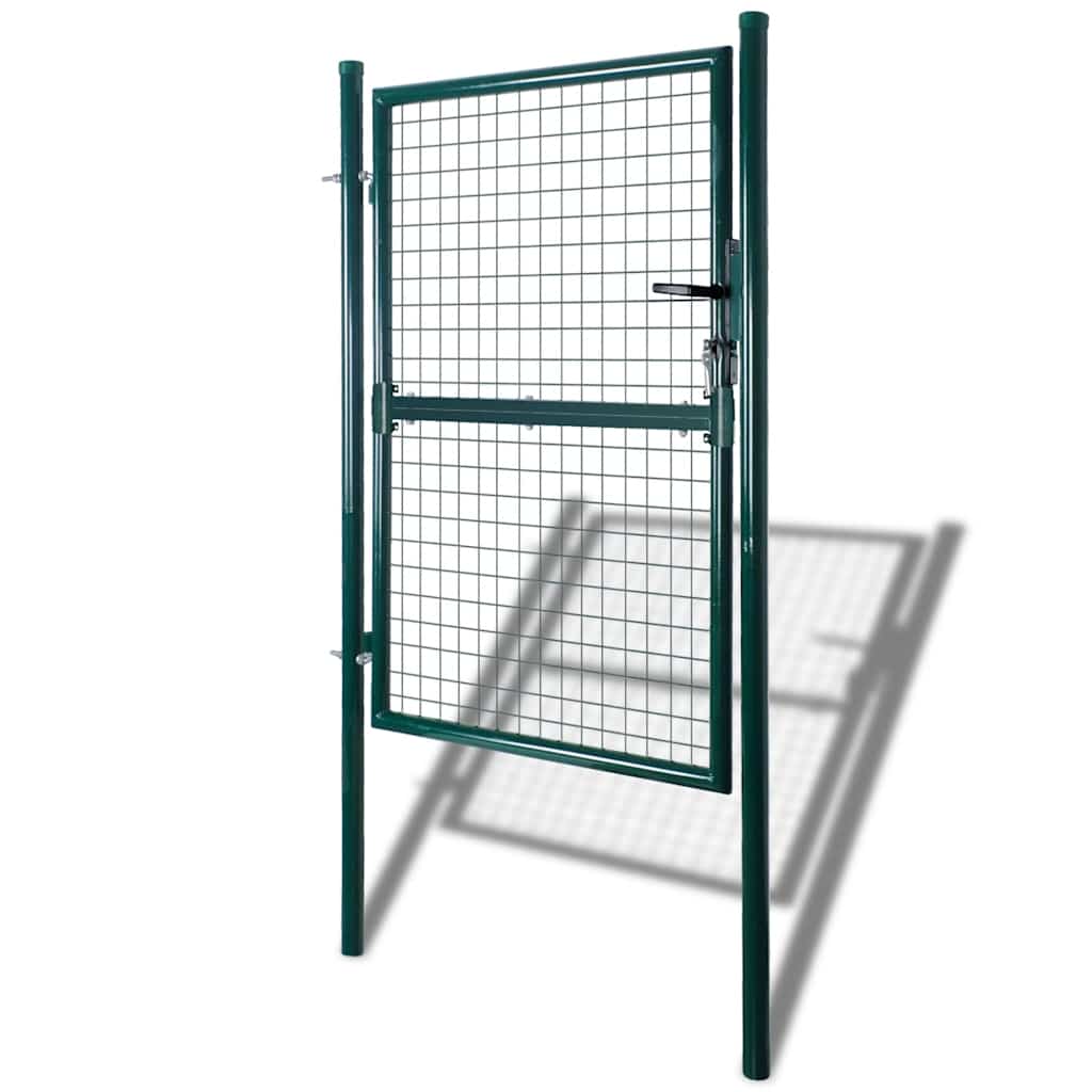 Garden Mesh Gate Fence Door Wall Grille 100x150 cm