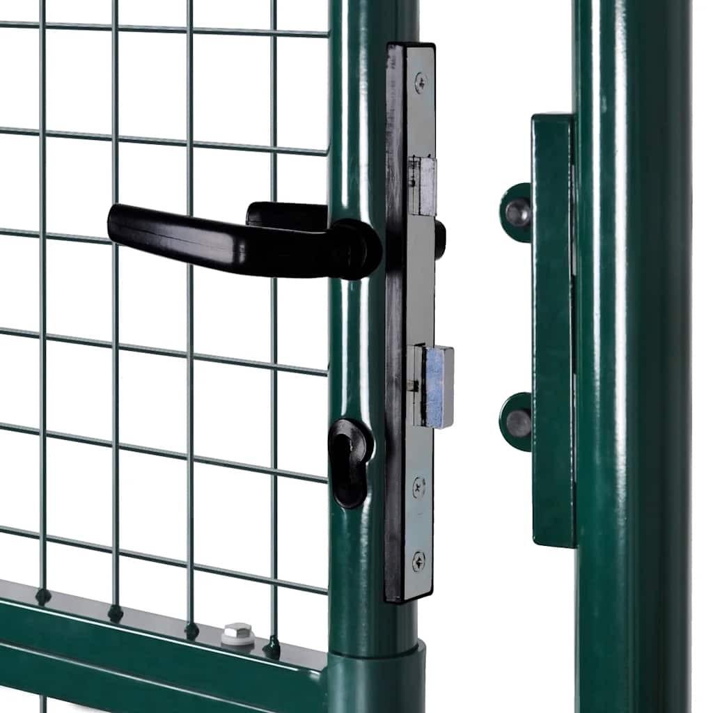 Garden Mesh Gate Fence Door Wall Grille 100x150 cm