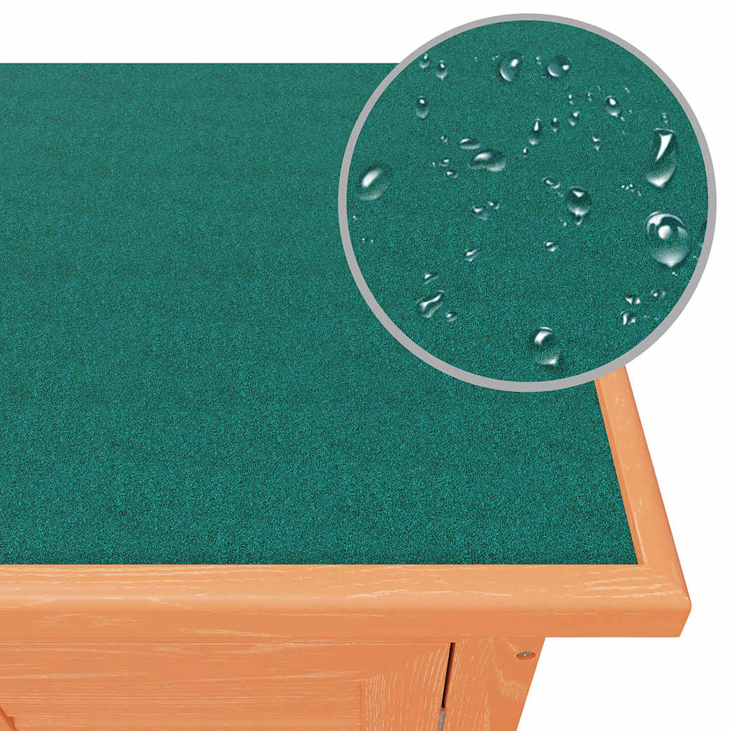 Outdoor Rabbit Hutch Small Animal House Pet Cage 4 Doors Wood