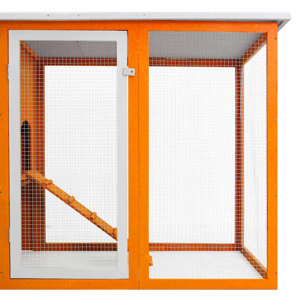 Outdoor Chicken Cage Hen House with 1 Egg Cage Wood