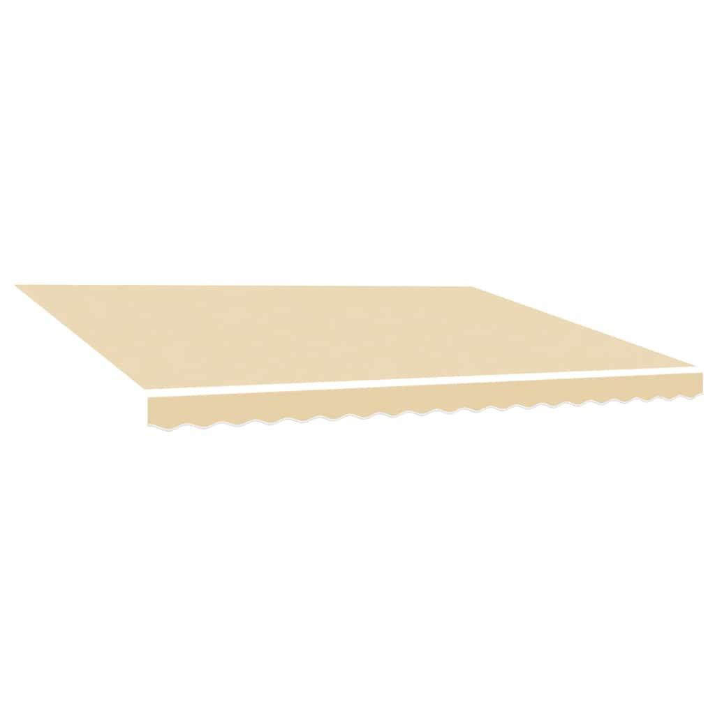Awning Replacement Fabric Cream 400x300 cm Polyester
