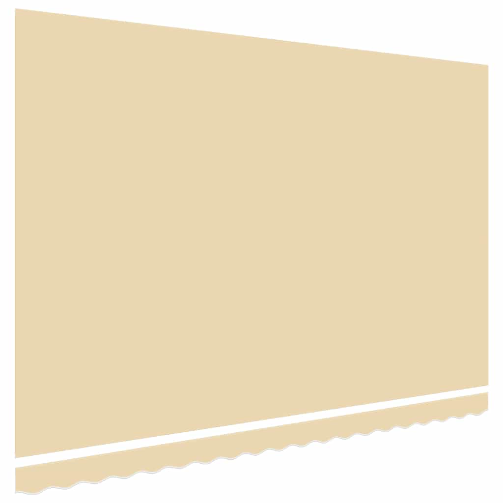 Awning Replacement Fabric Cream 400x300 cm Polyester