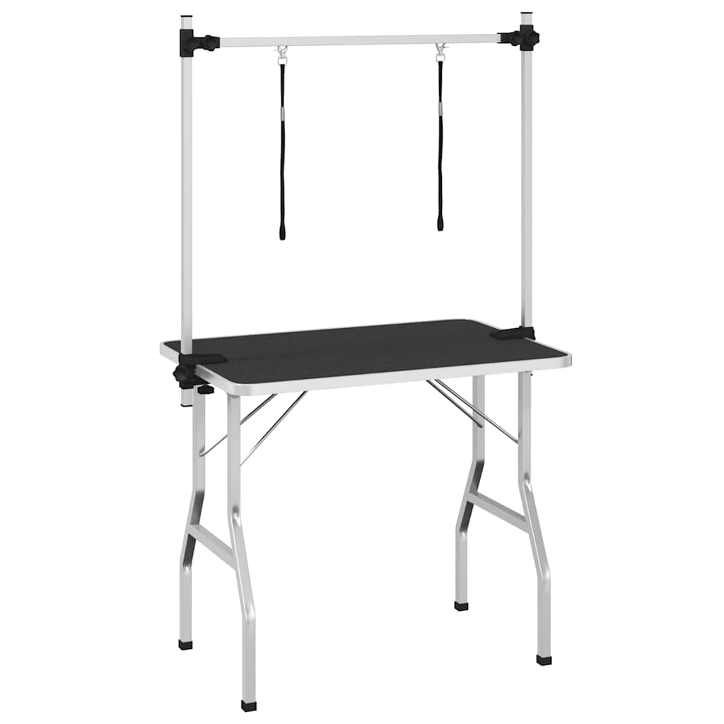 Bath Grooming Table for Dogs Cats Pets Adjustable 2 Loops