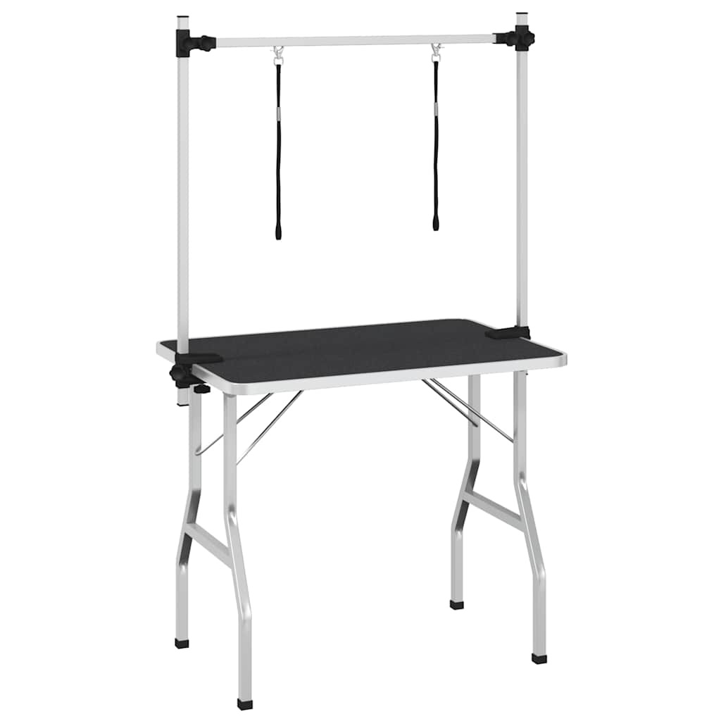 Bath Grooming Table for Dogs Cats Pets Adjustable 2 Loops