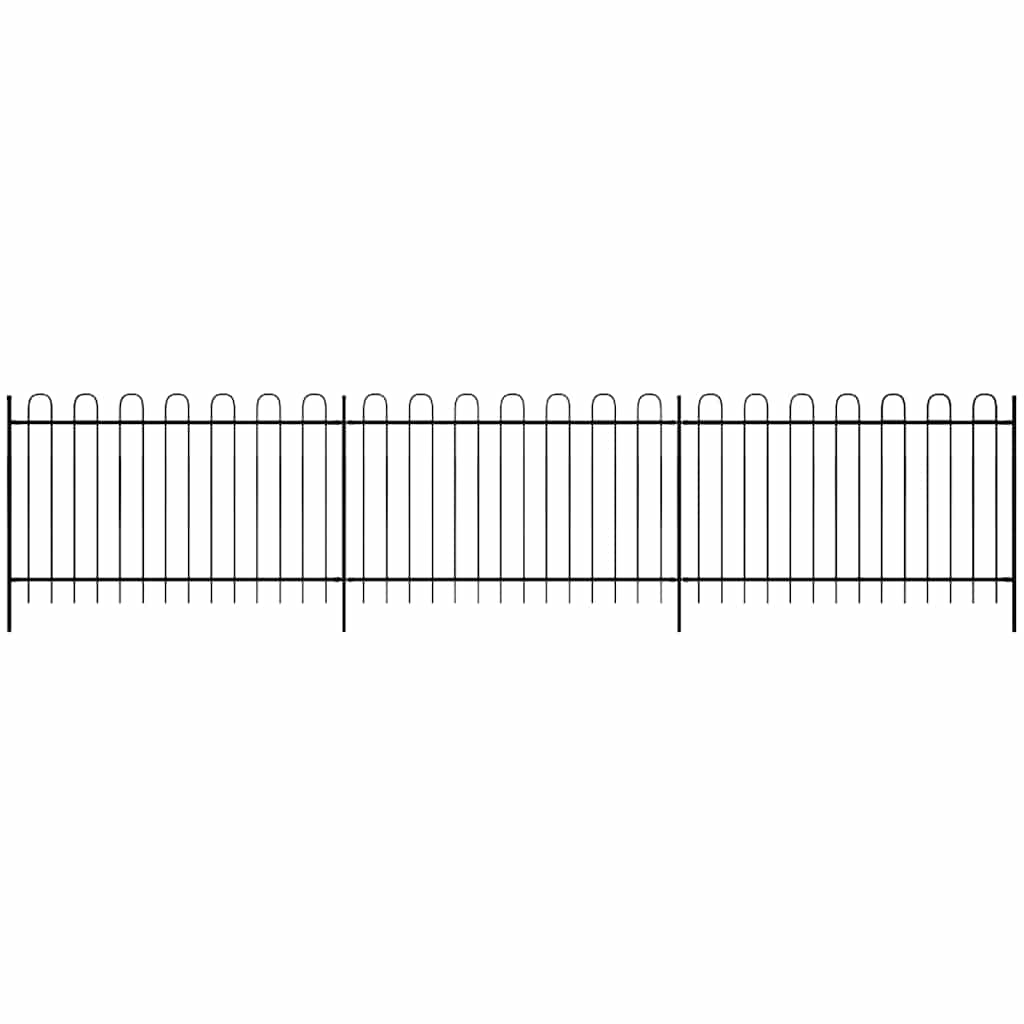 Fence 600 x 150 cm Powder coated steel