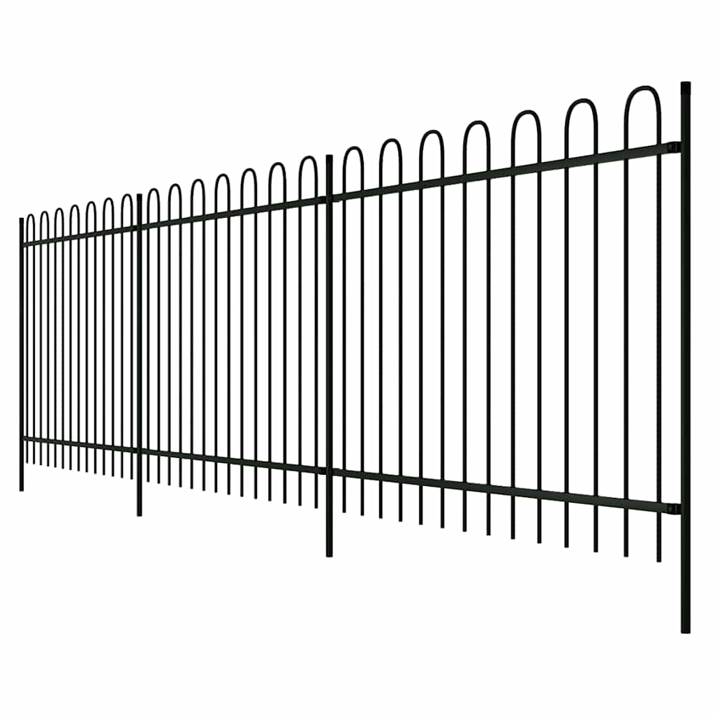 Fence 600 x 150 cm Powder coated steel