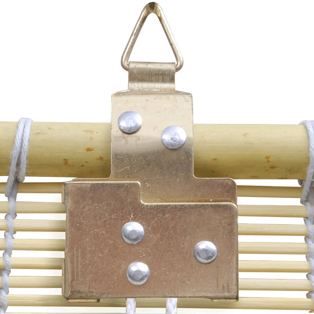 Natural Bamboo Roller Blinds 140 X 160 Cm