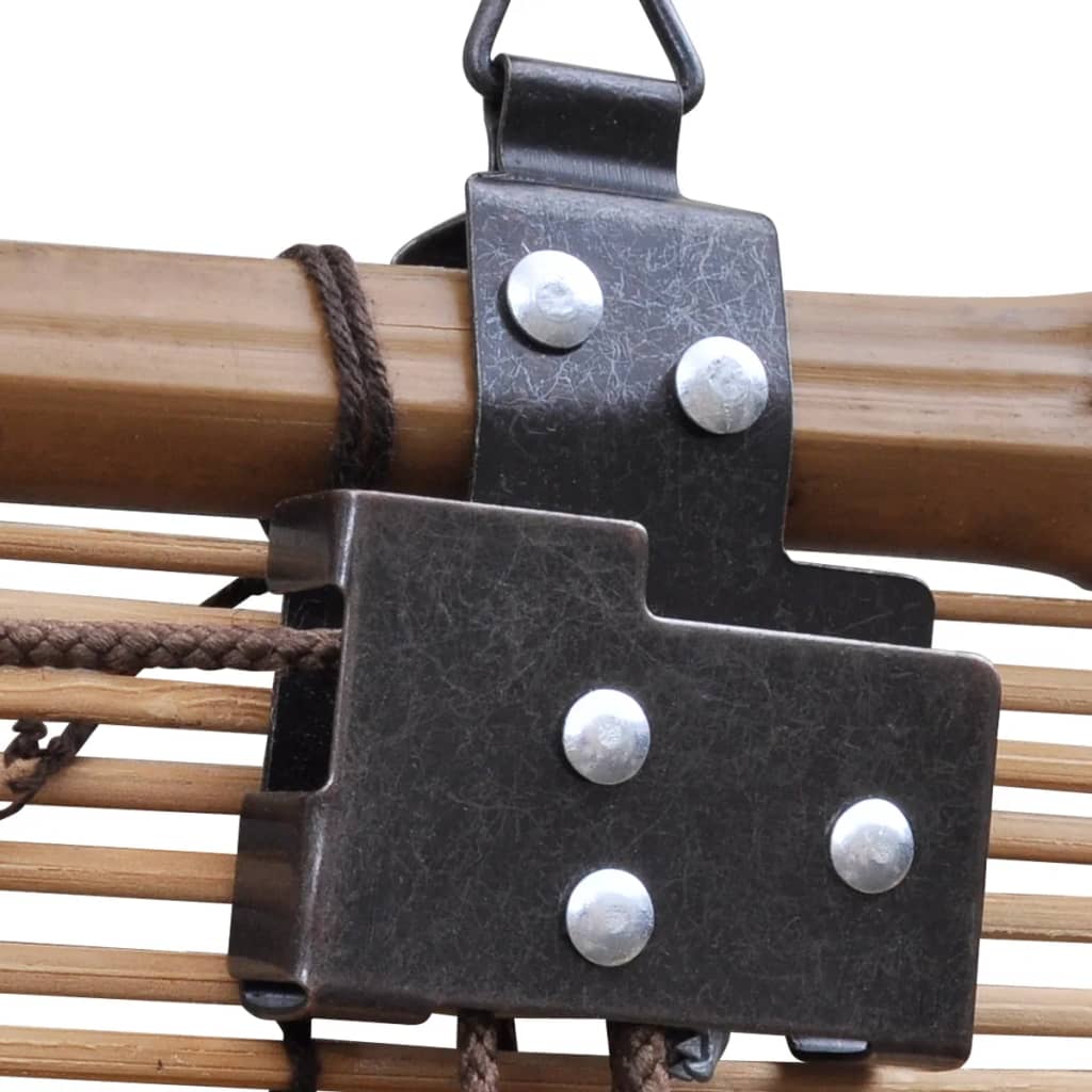 Brown Bamboo Roller Blinds 100 X 160 Cm