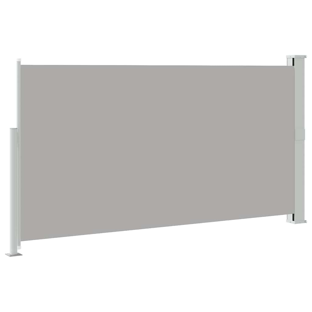 Patio Retractable Side Awning 160 x 300 cm Grey