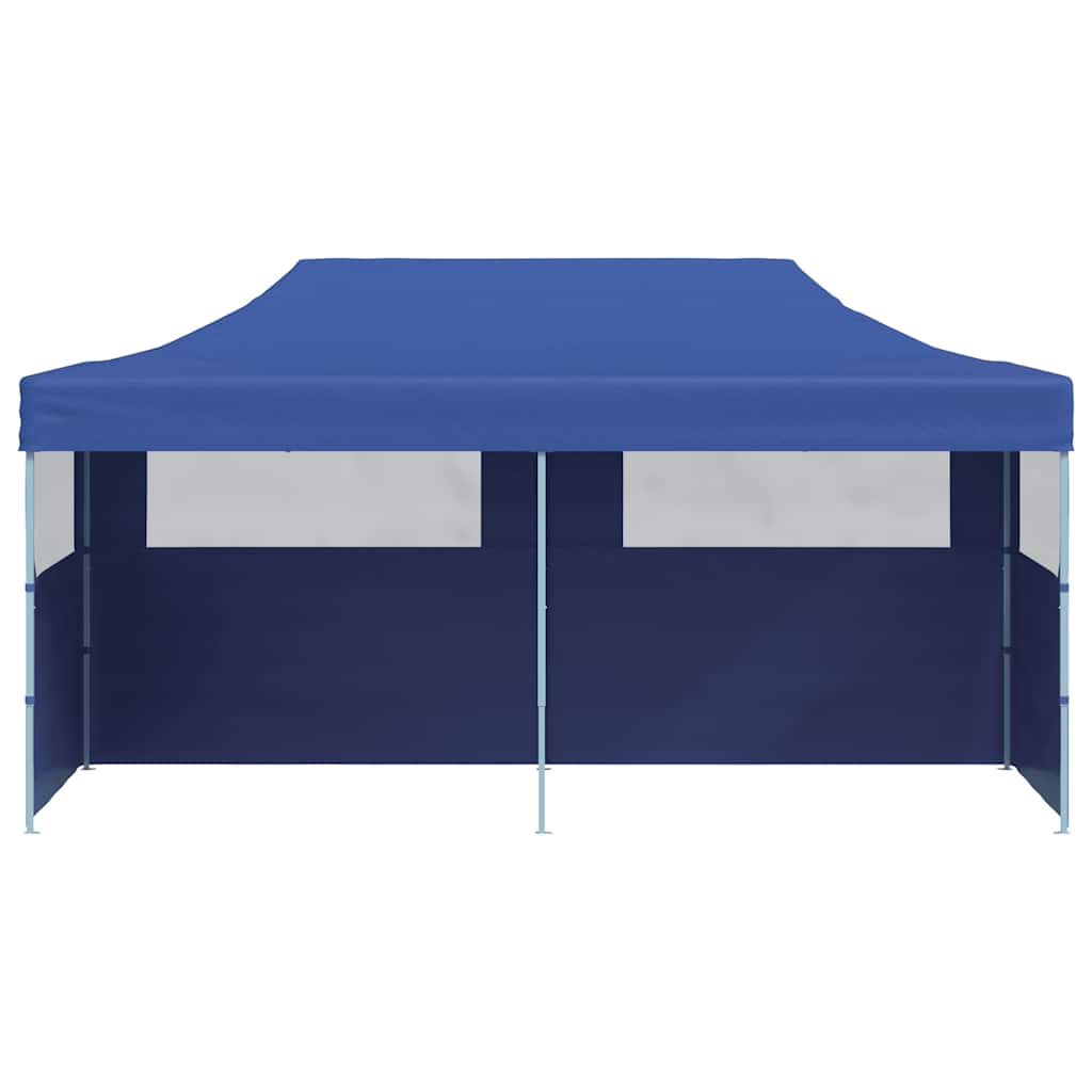 Blue Foldable Pop-up Party Tent 3 x 6 m