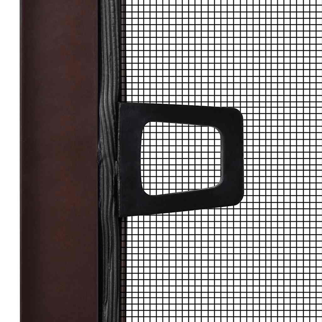 Insect Screen for Windows 80 x 100 cm Brown