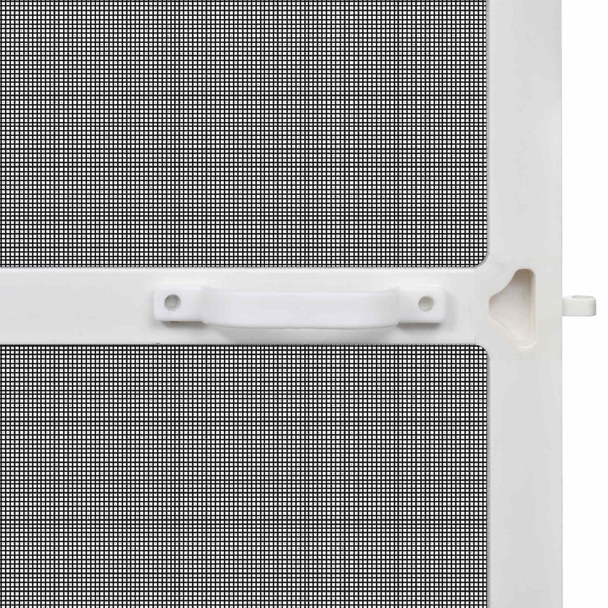Hinged Insect Screen Manual White and Black 120 x 240 cm