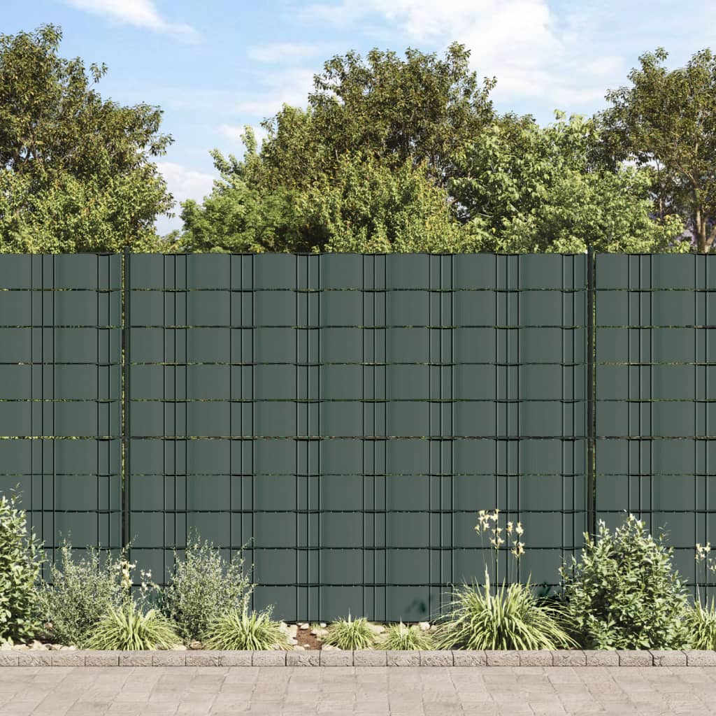 Garden Privacy Screen PVC 70x0.19 m Green