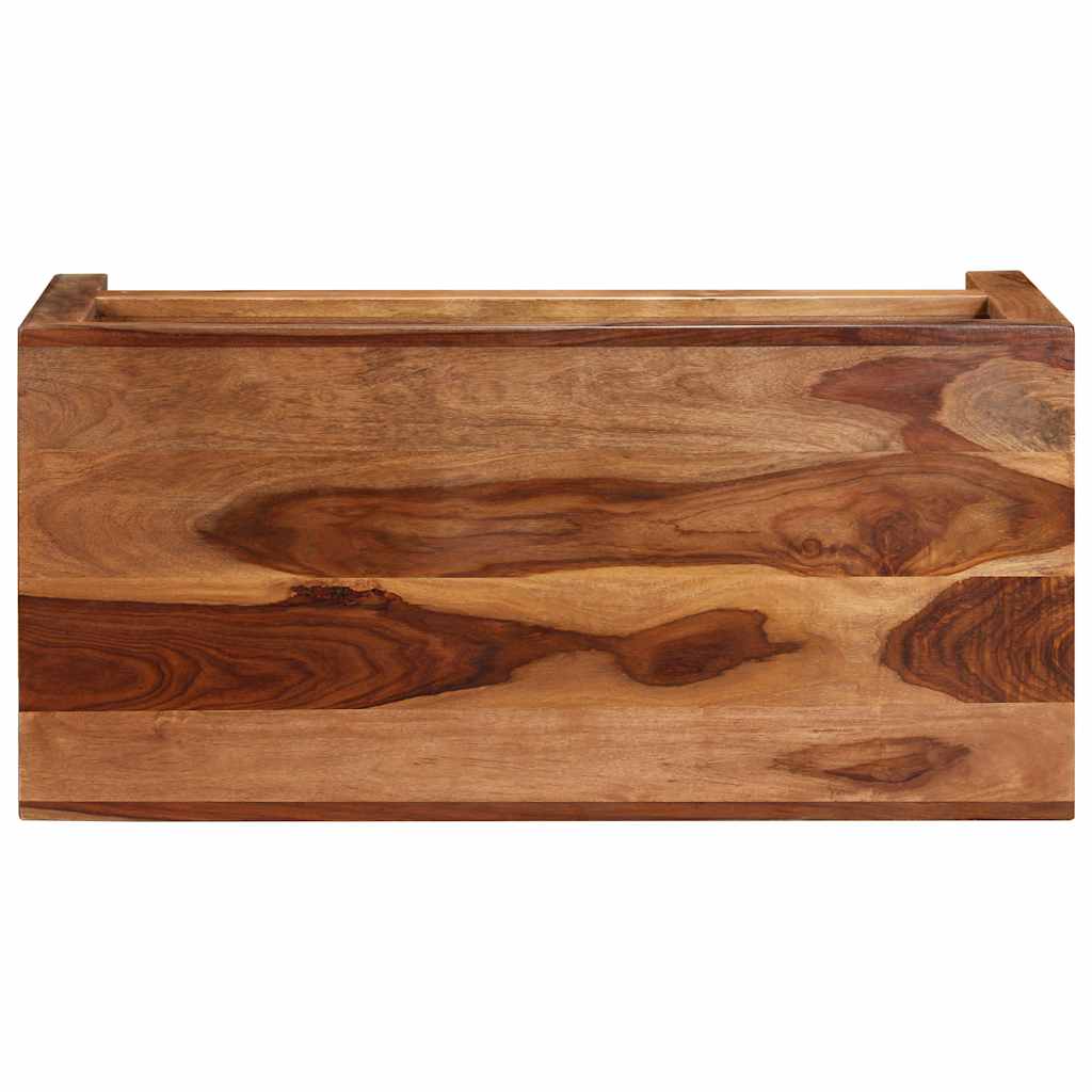 Acacia Solid Wood TV Stand Side Table