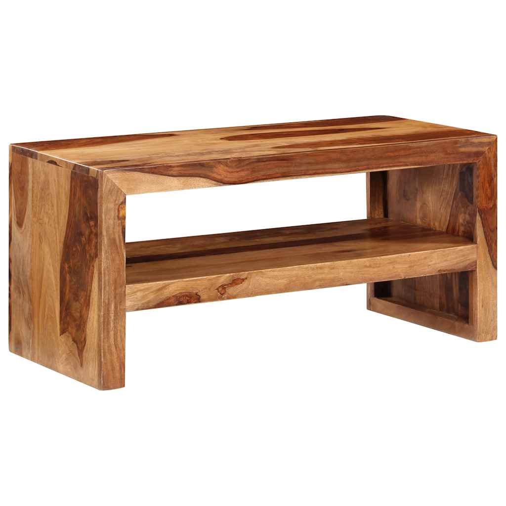 Acacia Solid Wood TV Stand Side Table