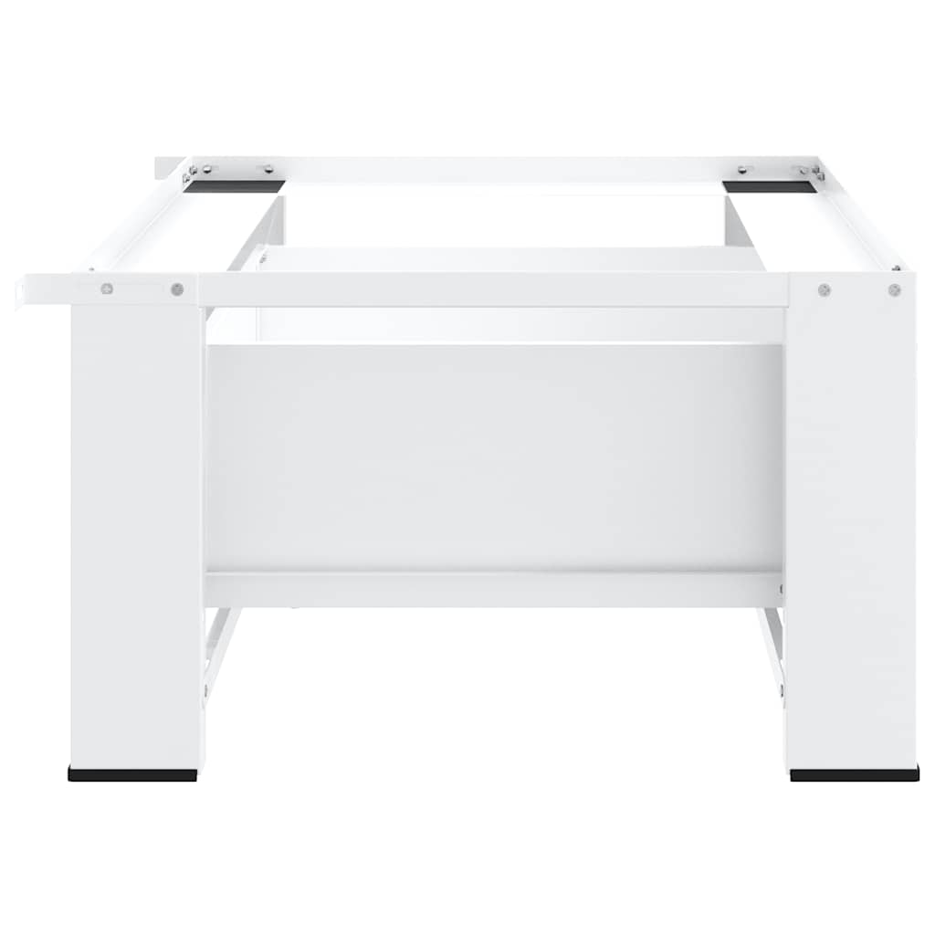 Washing Machine Pedestal with Drawer White