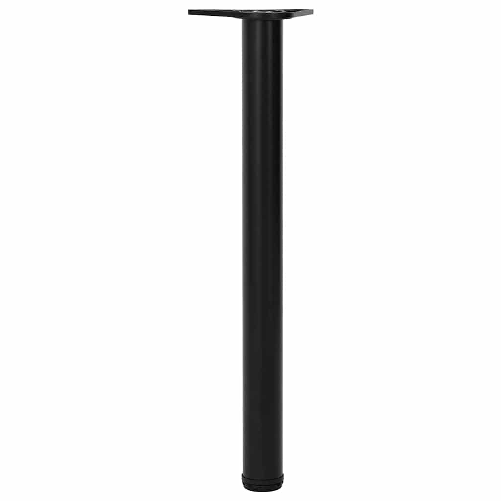 Adjustable Table Legs 4 pcs Black 710 mm