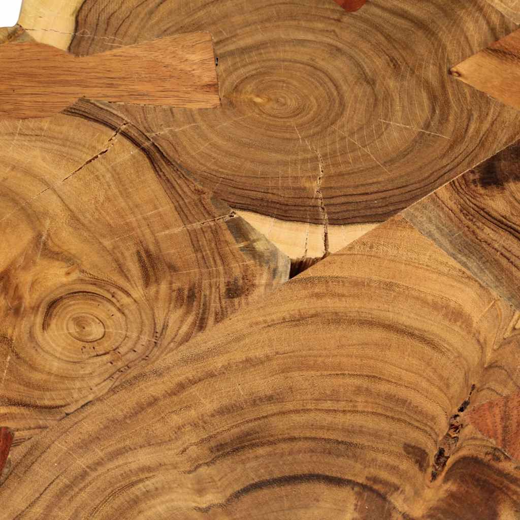 Coffee Table 35 cm 6 Trunks Solid Acacia Wood