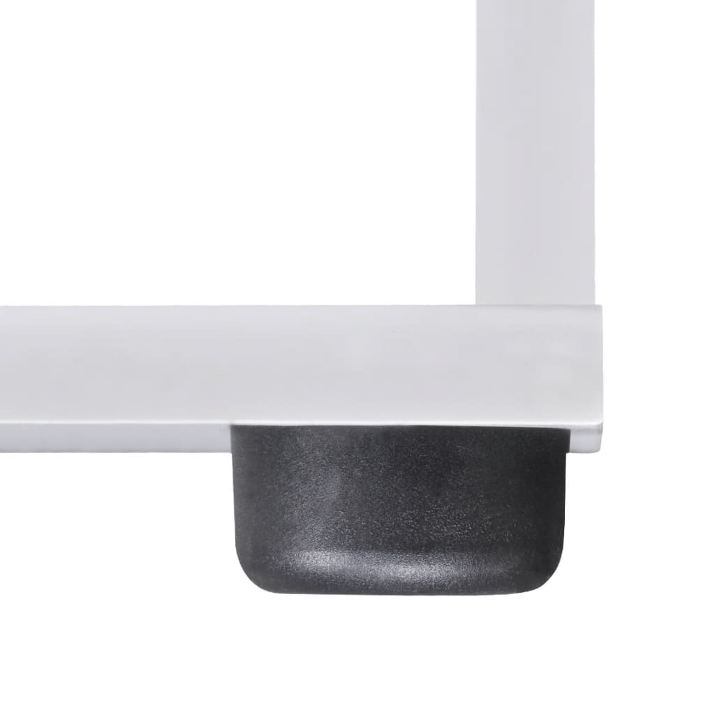 Staircase Bookcase/Display Shelf 107 cm White