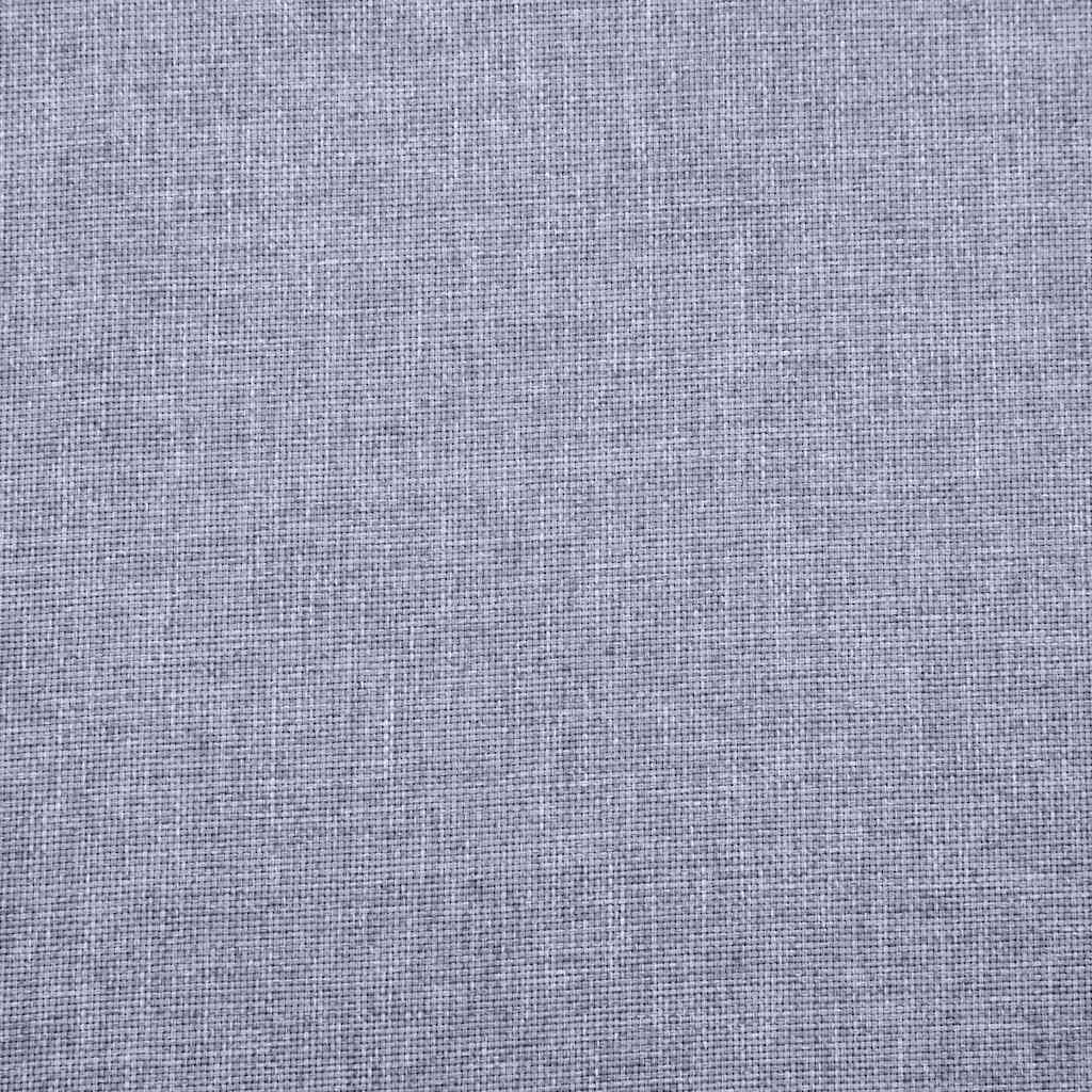 Sofa Set 2-Seater and 3-Seater Fabric Light Grey