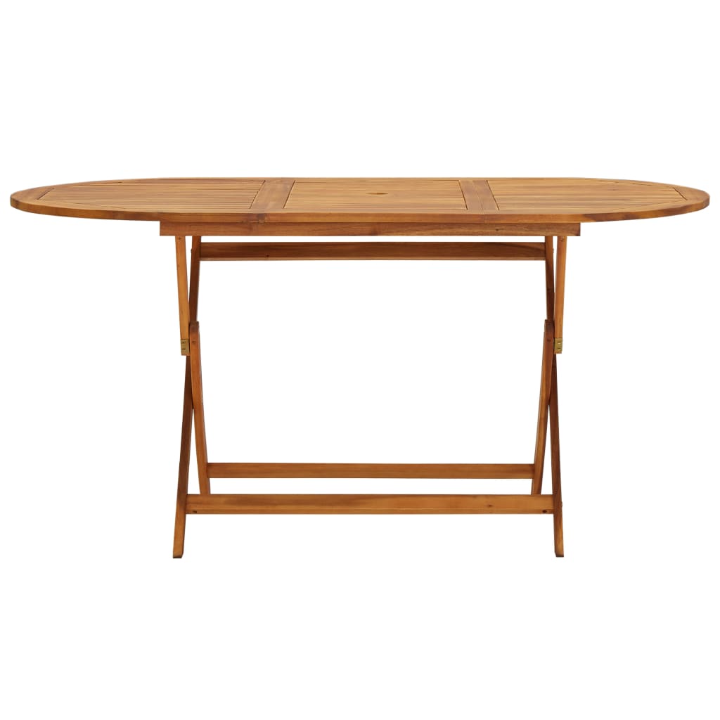 Garden Table 160x85x75 cm Solid Acacia Wood