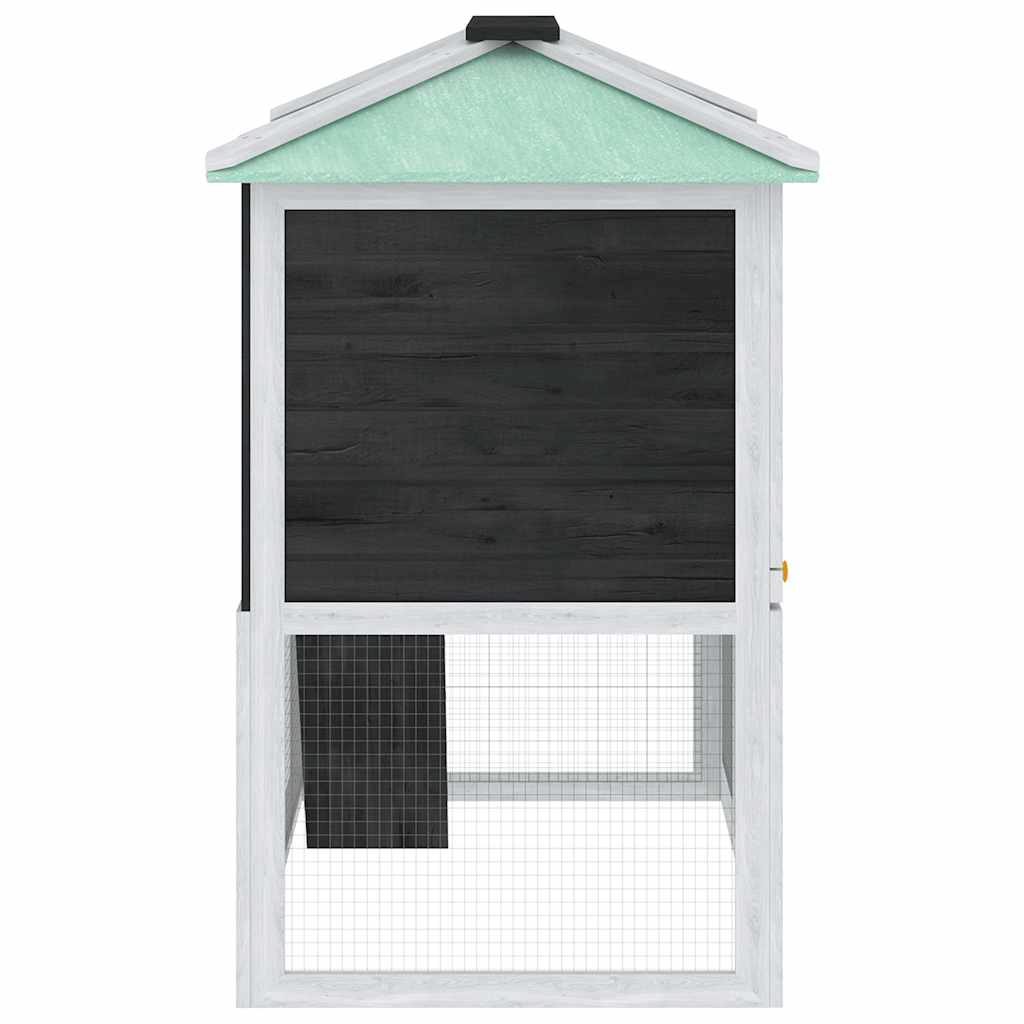 Animal Rabbit Cage Double Floor Wood