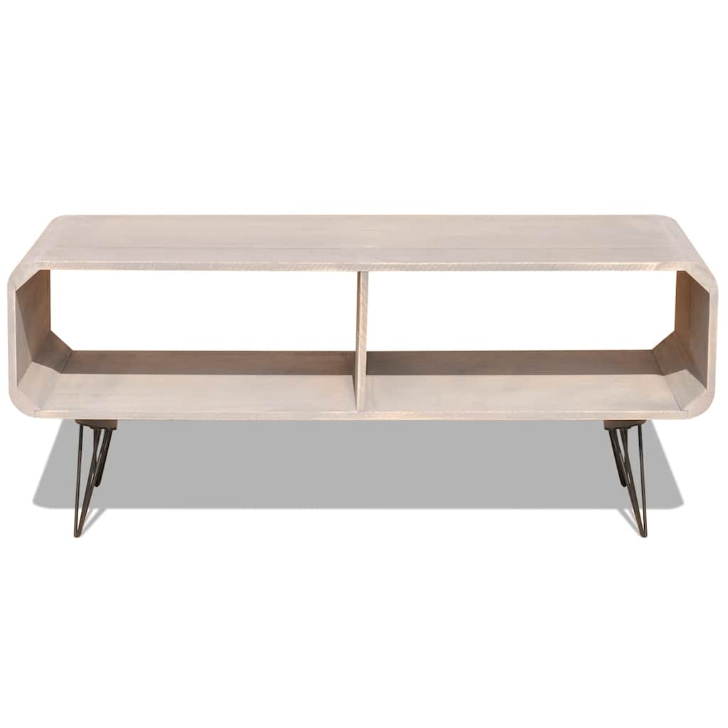 TV Cabinet 90x39x38.5 cm Wood Grey