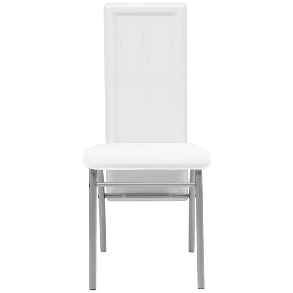 Five Piece Dining Set White