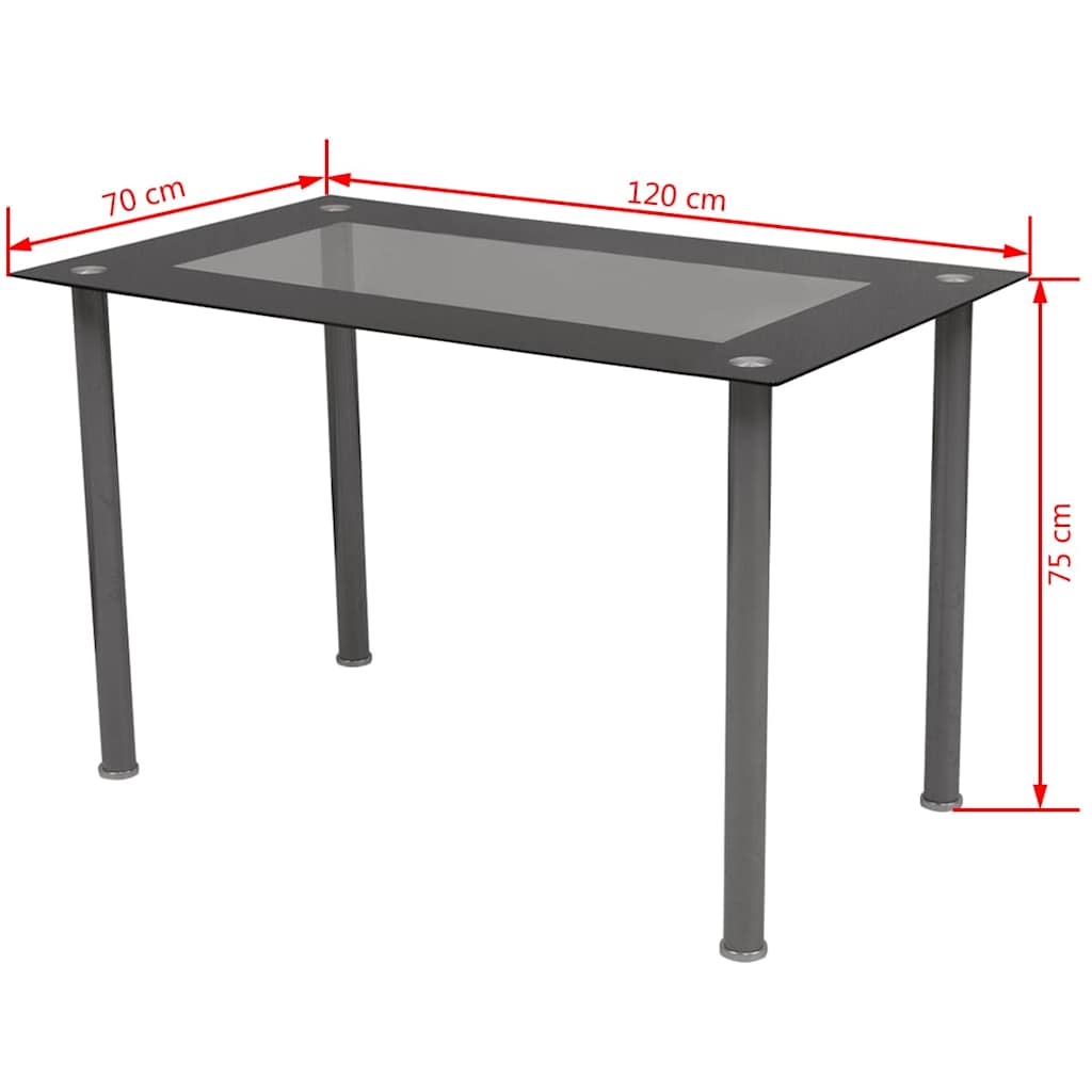 Five Piece Dining Set White