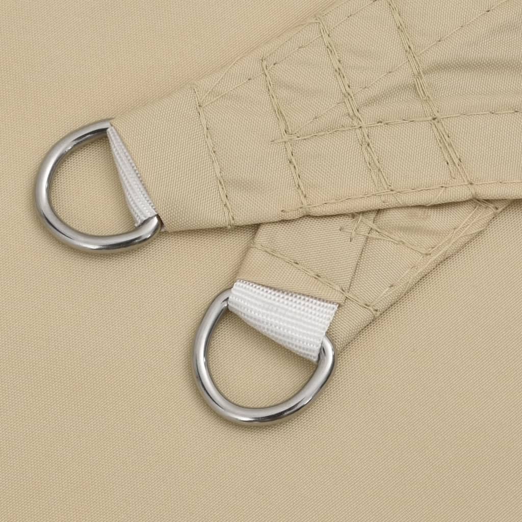 Sunshade Sail Oxford Fabric Triangular 3,6x3,6x3,6 m Beige