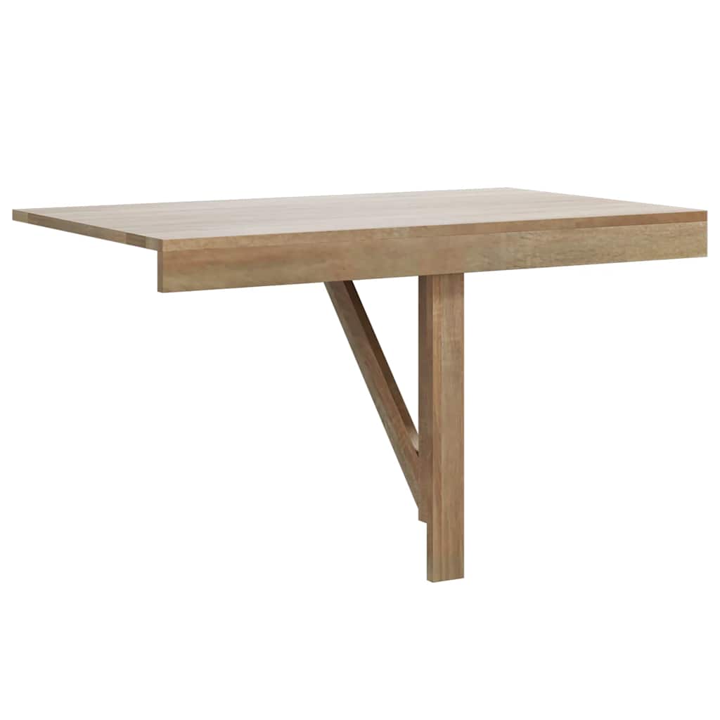 Folding Wall Table Oak 100x60 cm