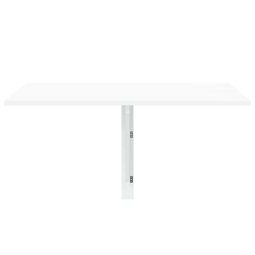 Folding Wall Table White 100x60 cm