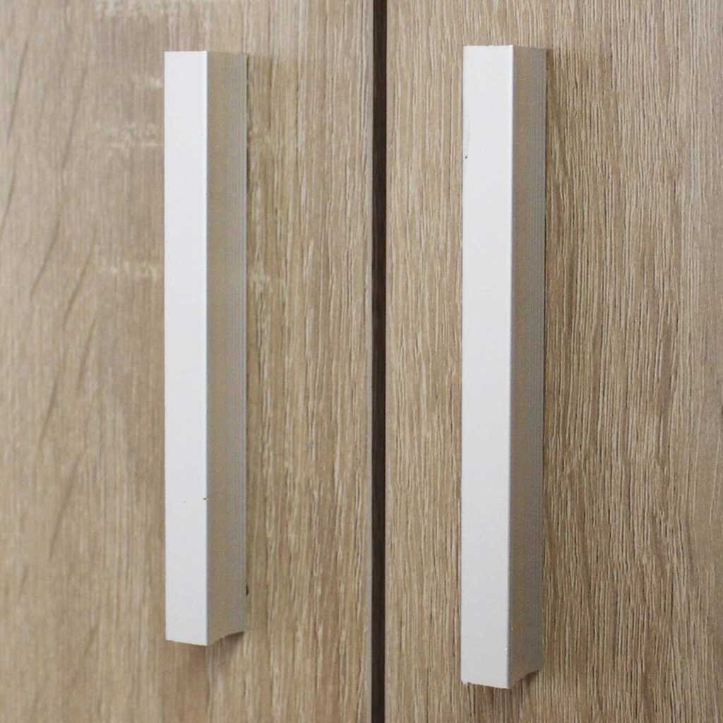 Shoe Cabinet 7 Shelves Oak