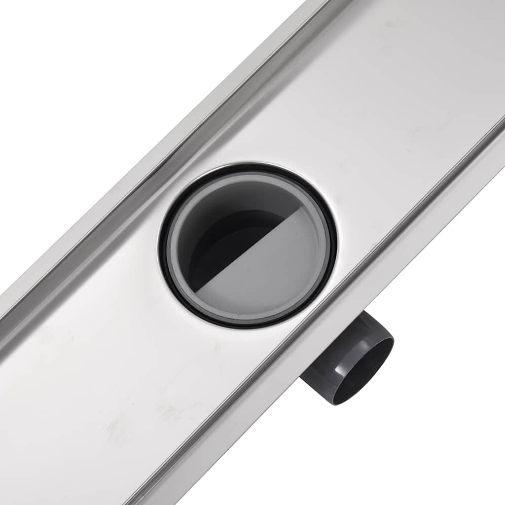 Linear Shower Drain 930x140 mm Stainless Steel