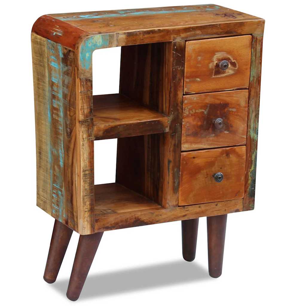 Sideboard Solid Reclaimed Wood 60x30x80 cm