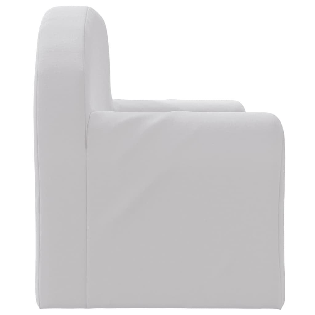 Kids' Flip-Out Lounge Chair Light Grey