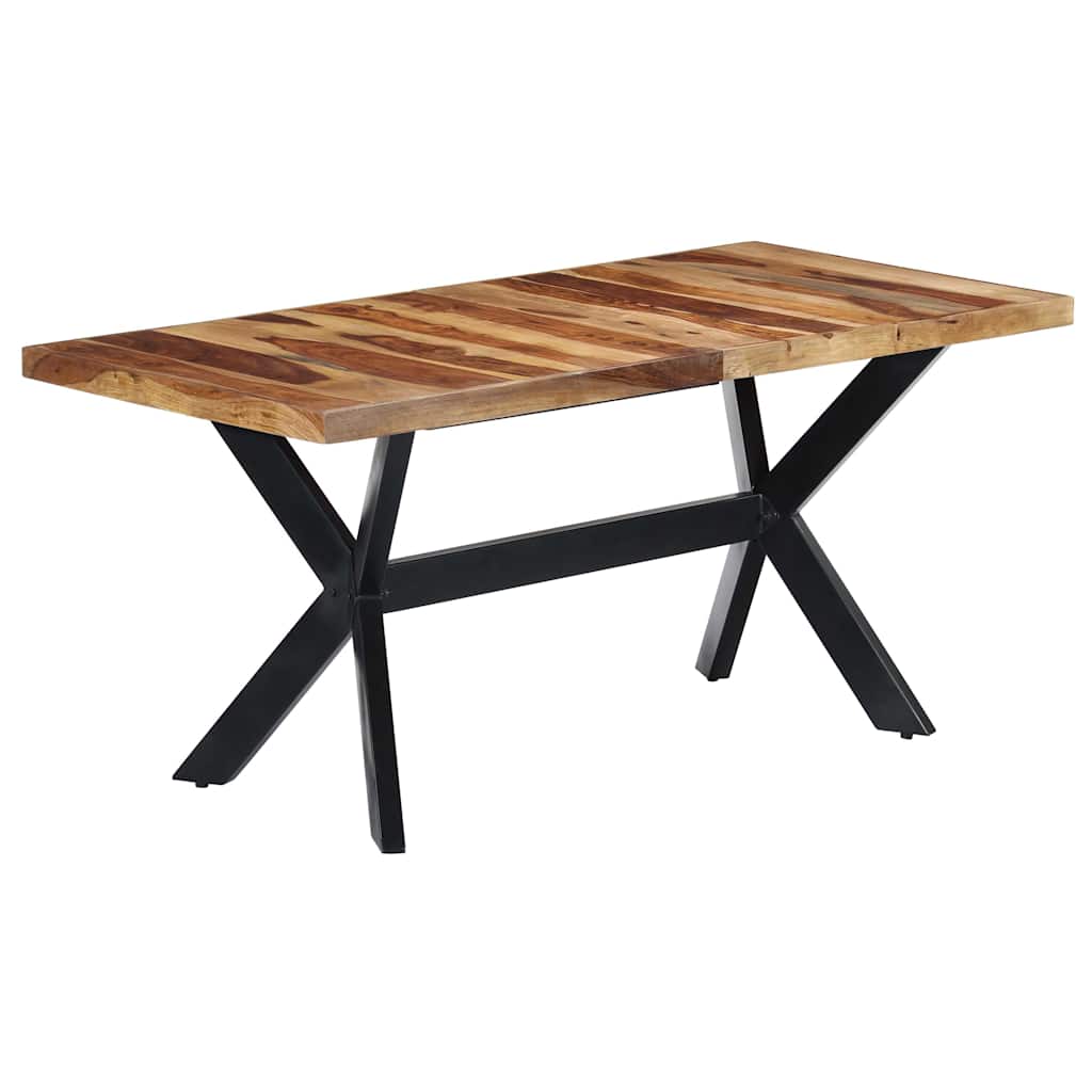 Dining Table 160x80x75 cm Solid Acacia Wood