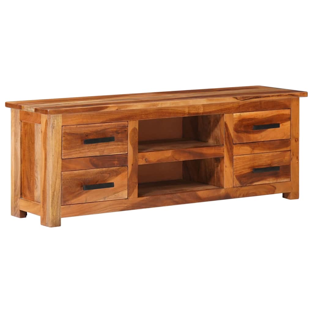 TV Cabinet 110x30x40 cm Solid Wood