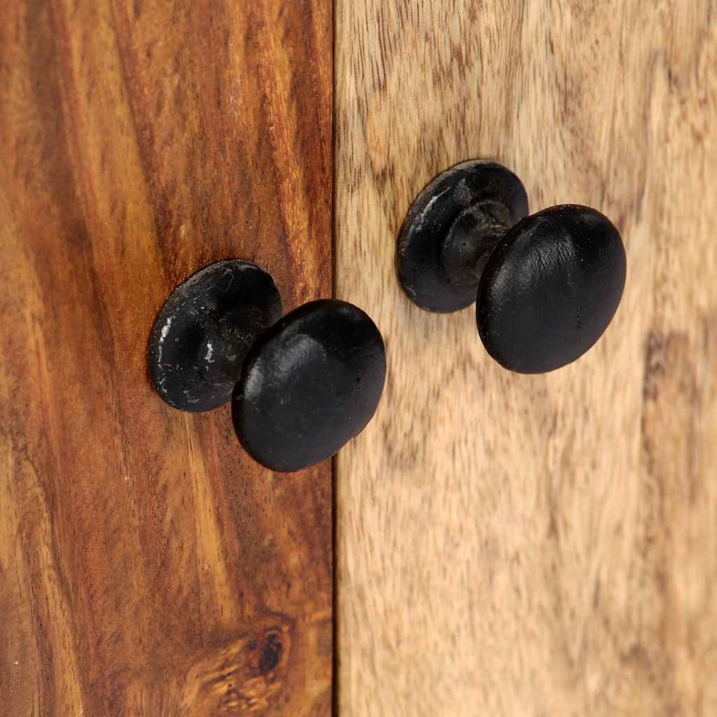 5 Piece Bathroom Set Solid Wood