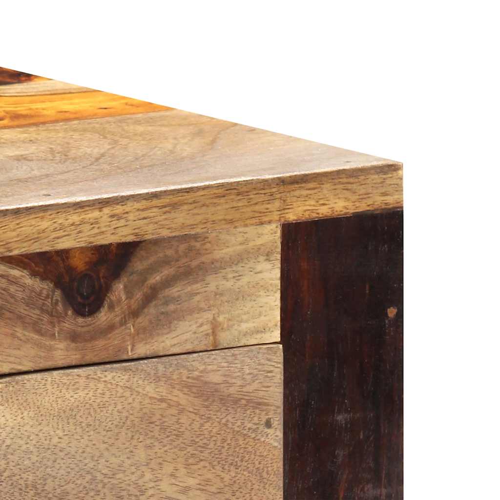 Drawer Cabinet 40x30x100 cm Solid Acacia Wood