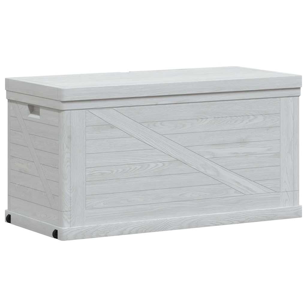 Garden Storage Box 420 L Light Grey