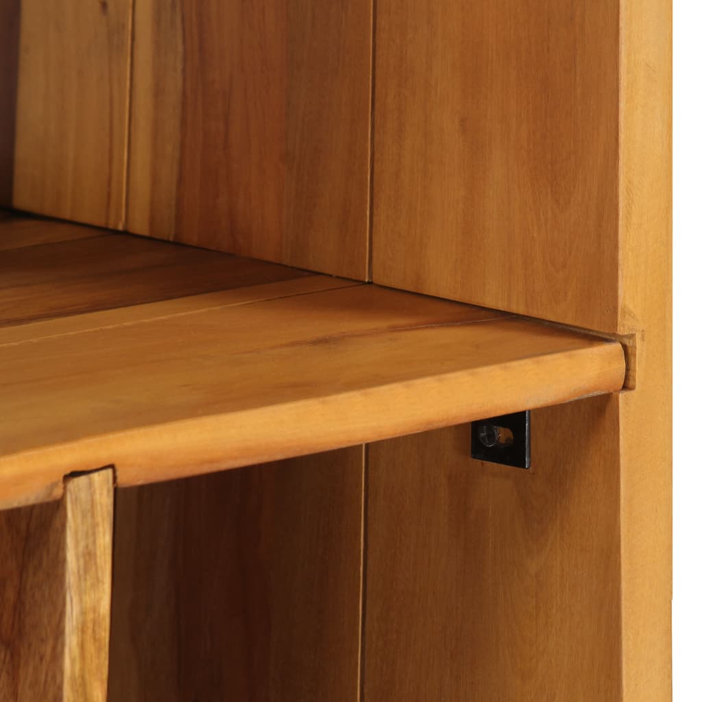 Bookshelf 60x35x180 Cm Solid Reclaimed Wood