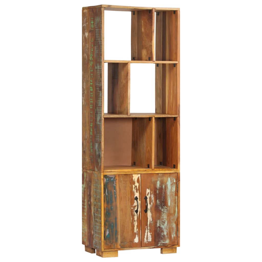 Bookshelf 60x35x180 Cm Solid Reclaimed Wood